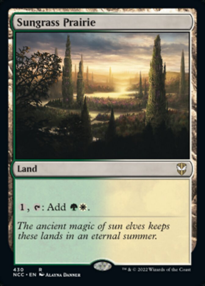 Sungrass Prairie [Streets of New Capenna Commander] | Devastation Store