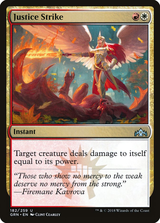 Justice Strike [Guilds of Ravnica] - Devastation Store | Devastation Store