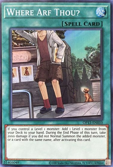 Where Arf Thou? [OP13-EN010] Super Rare | Devastation Store
