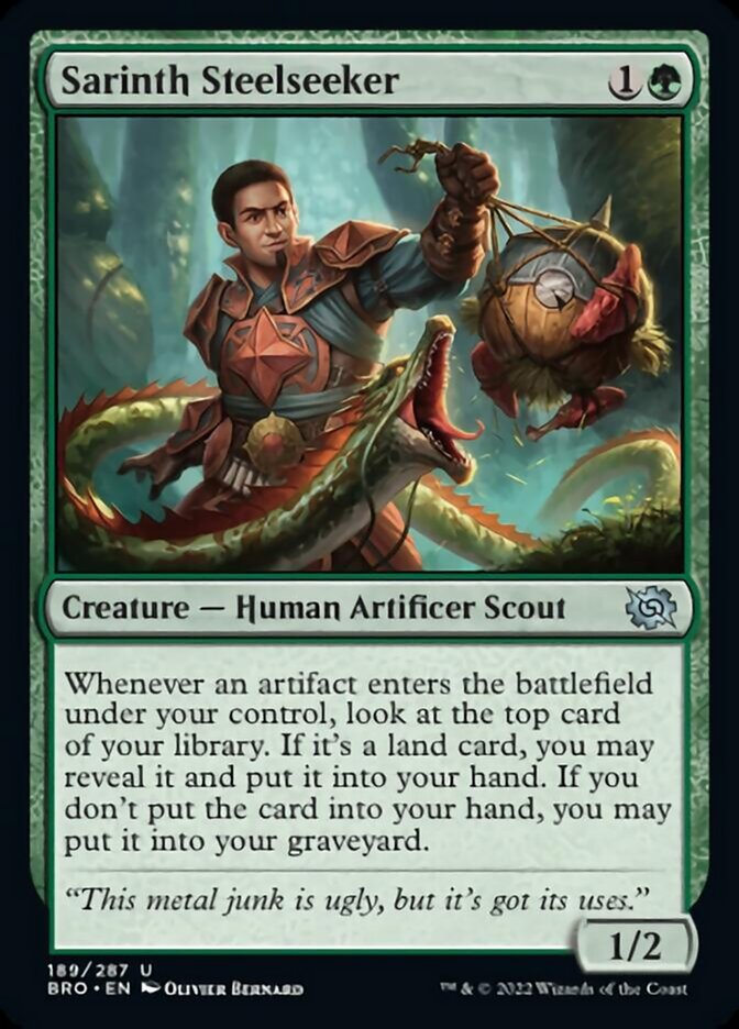 Sarinth Steelseeker [The Brothers' War] | Devastation Store