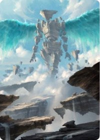Celestial Colonnade Art Card [Zendikar Rising Art Series] | Devastation Store