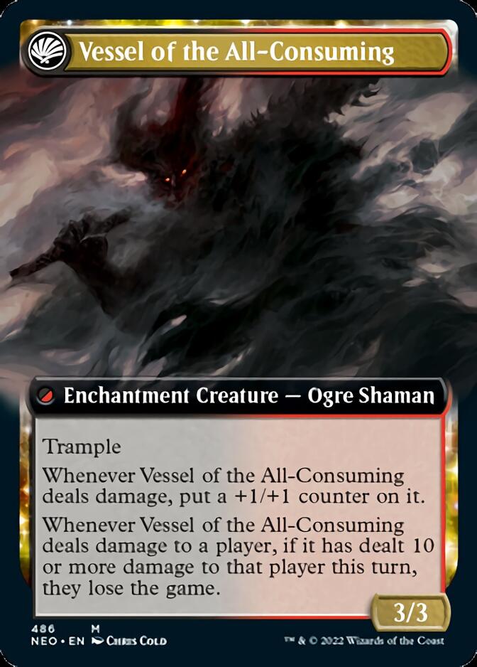 Hidetsugu Consumes All // Vessel of the All-Consuming (Extended) [Kamigawa: Neon Dynasty] | Devastation Store