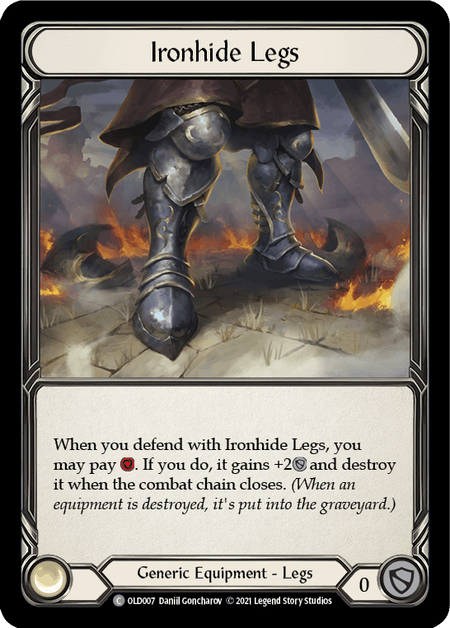 Ironhide Legs [OLD007] (Tales of Aria Oldhim Blitz Deck)  1st Edition Normal | Devastation Store
