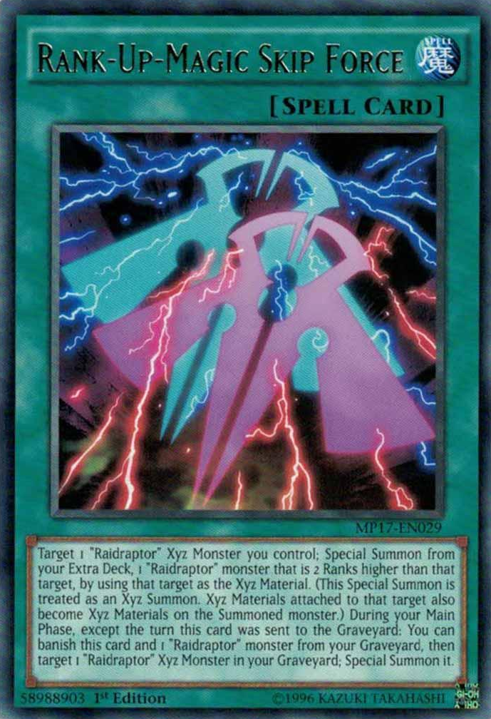 Rank-Up-Magic Skip Force [MP17-EN029] Rare | Devastation Store