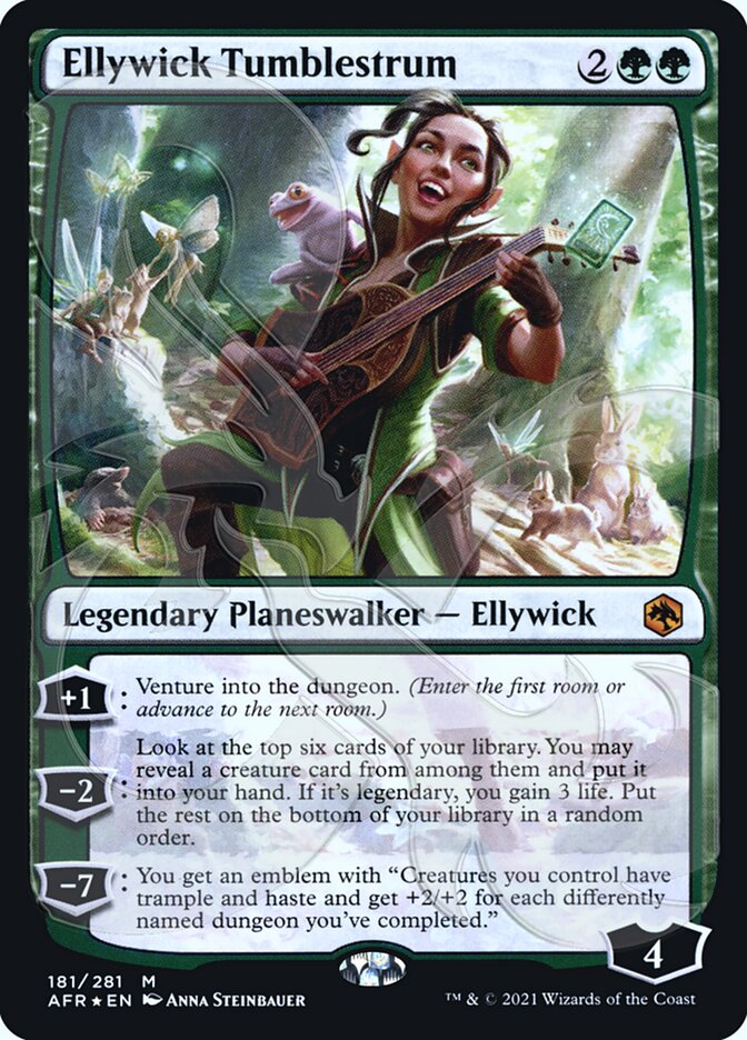 Ellywick Tumblestrum (Ampersand Promo) [Dungeons & Dragons: Adventures in the Forgotten Realms Promos] | Devastation Store