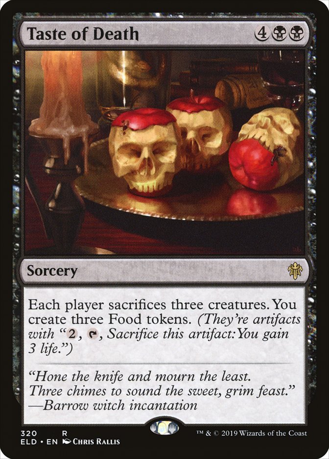 Taste of Death [Throne of Eldraine] | Devastation Store