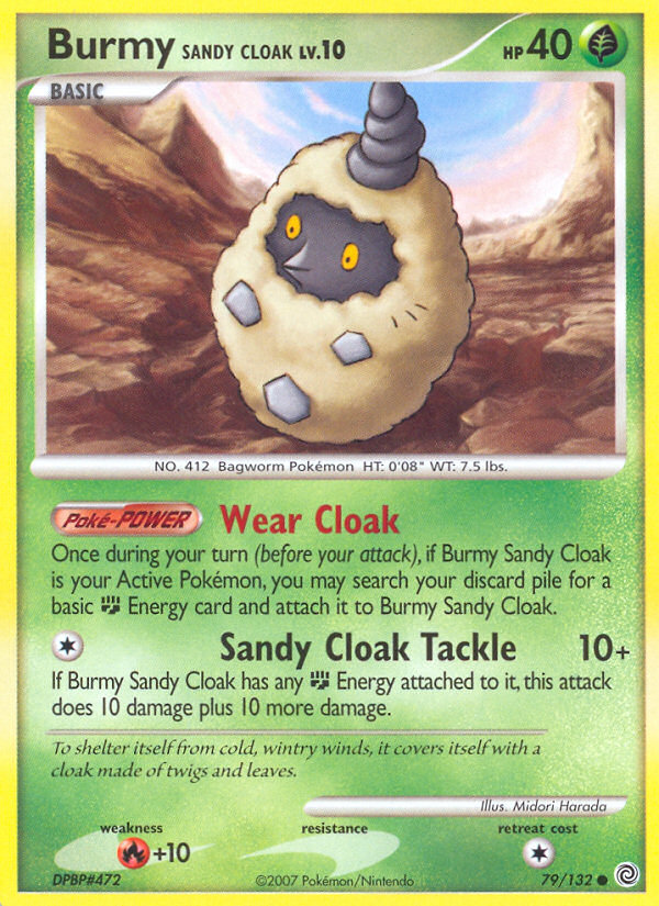Burmy Sandy Cloak (79/132) [Diamond & Pearl: Secret Wonders] | Devastation Store
