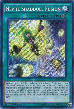 Nephe Shaddoll Fusion [MP15-EN230] Secret Rare | Devastation Store