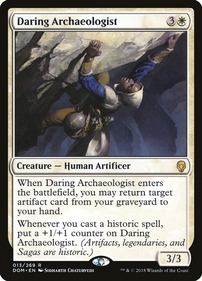Daring Archaeologist [Dominaria] - Devastation Store | Devastation Store