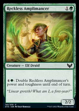 Reckless Amplimancer [Strixhaven: School of Mages] | Devastation Store