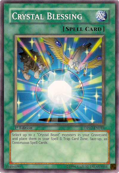 Crystal Blessing [DP07-EN014] Common | Devastation Store