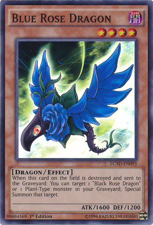 Blue Rose Dragon [LC5D-EN093] Super Rare | Devastation Store