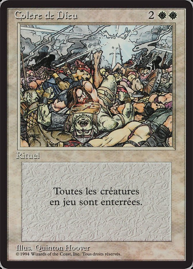 Wrath of God [Foreign Black Border] | Devastation Store