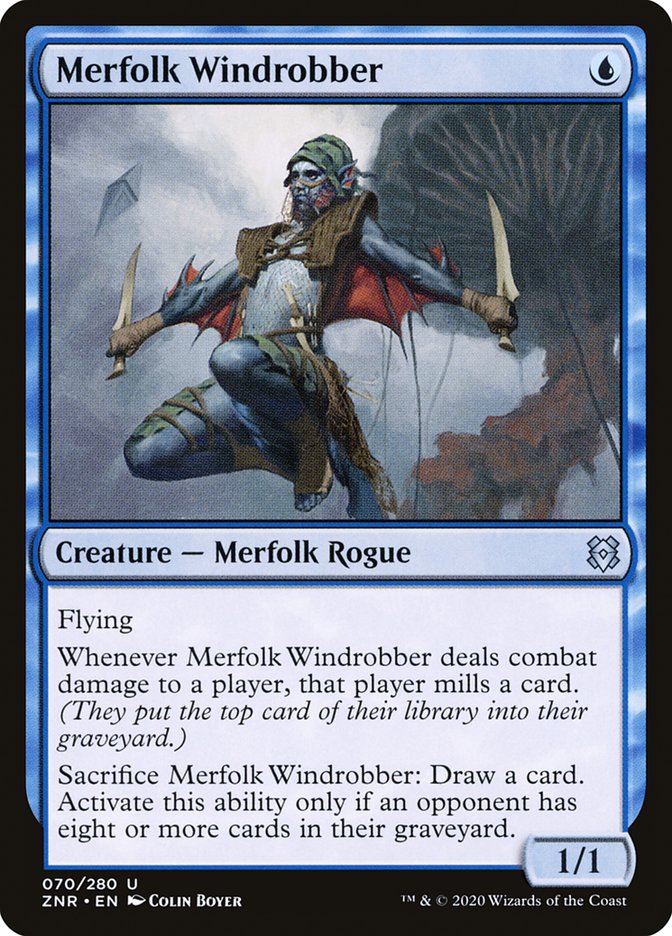 Merfolk Windrobber [Zendikar Rising] | Devastation Store