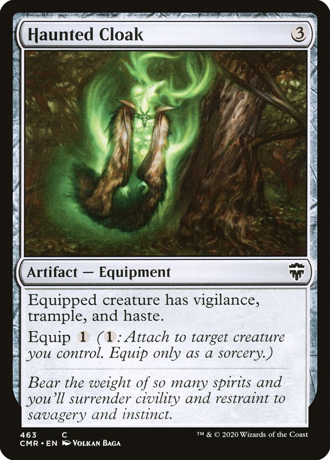 Haunted Cloak [Commander Legends] | Devastation Store