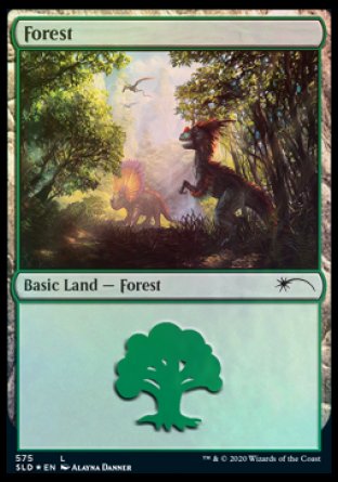 Forest (Dinosaurs) (575) [Secret Lair Drop Promos] | Devastation Store