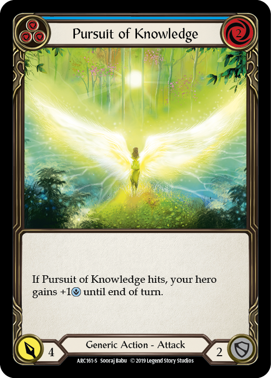 Pursuit of Knowledge [ARC161-S] 1st Edition Normal - Devastation Store | Devastation Store
