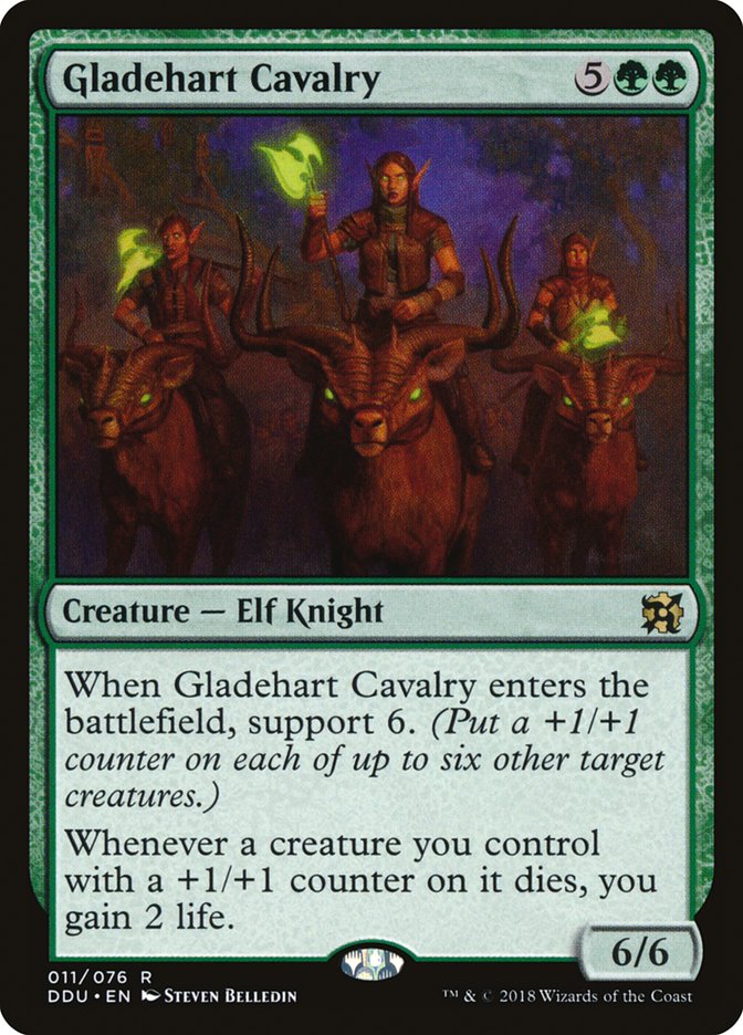 Gladehart Cavalry [Duel Decks: Elves vs. Inventors] - Devastation Store | Devastation Store