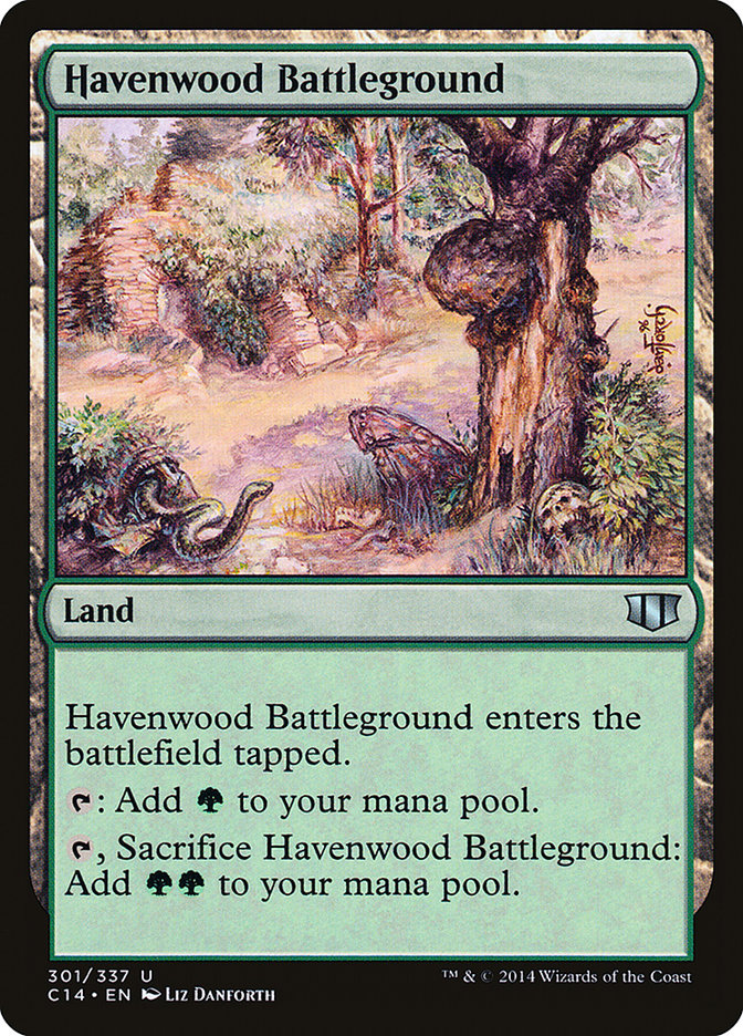 Havenwood Battleground [Commander 2014] - Devastation Store | Devastation Store