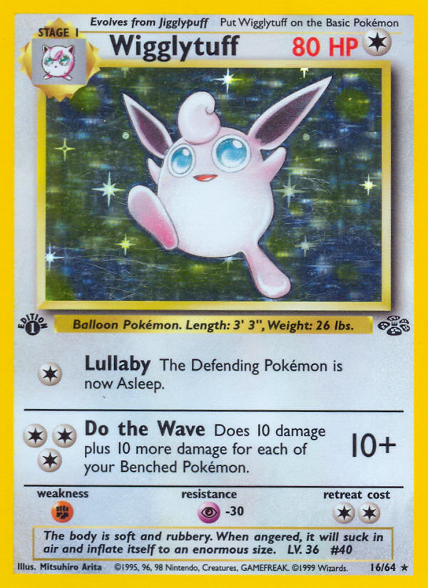 Wigglytuff (16/64) [Jungle 1st Edition] | Devastation Store