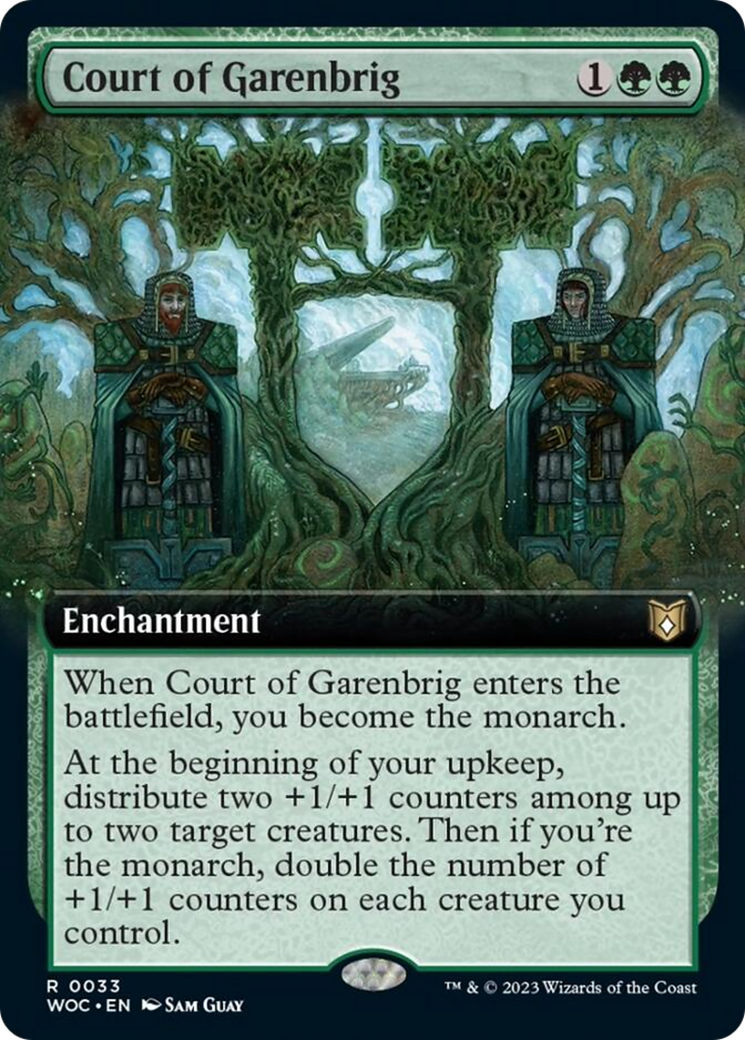 Court of Garenbrig (Extended Art) [Wilds of Eldraine Commander] | Devastation Store
