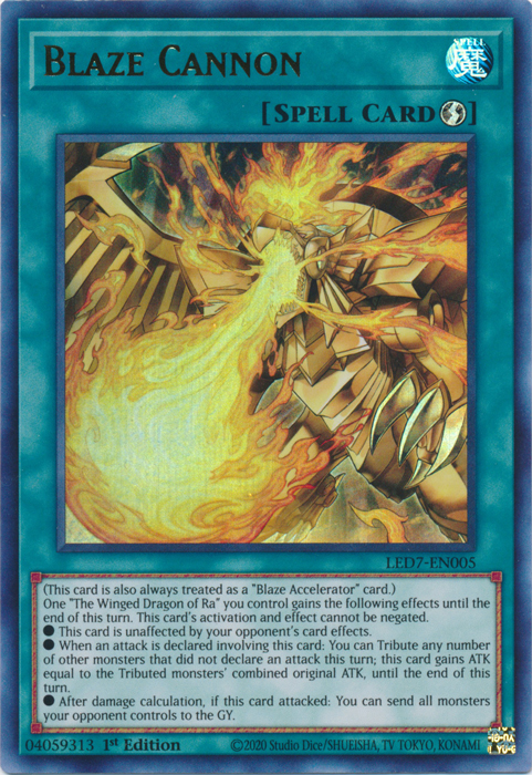 Blaze Cannon [LED7-EN005] Ultra Rare | Devastation Store