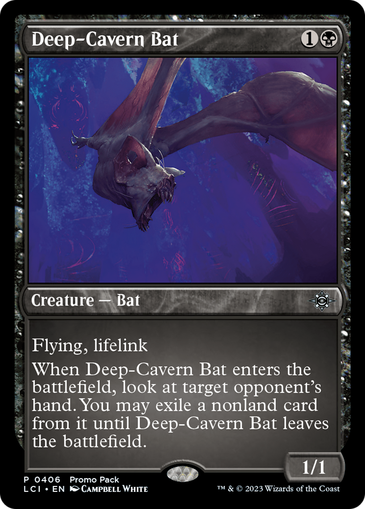 Deep-Cavern Bat [The Lost Caverns of Ixalan Promos] | Devastation Store