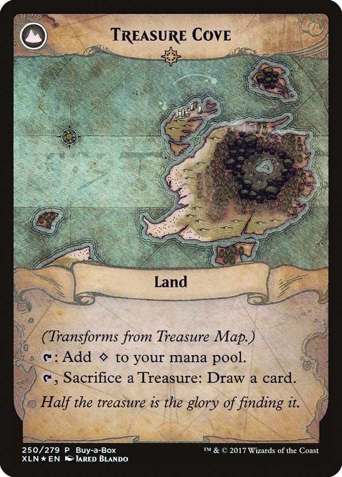 Treasure Map // Treasure Cove (Buy-A-Box) [Ixalan Treasure Chest] - Devastation Store | Devastation Store