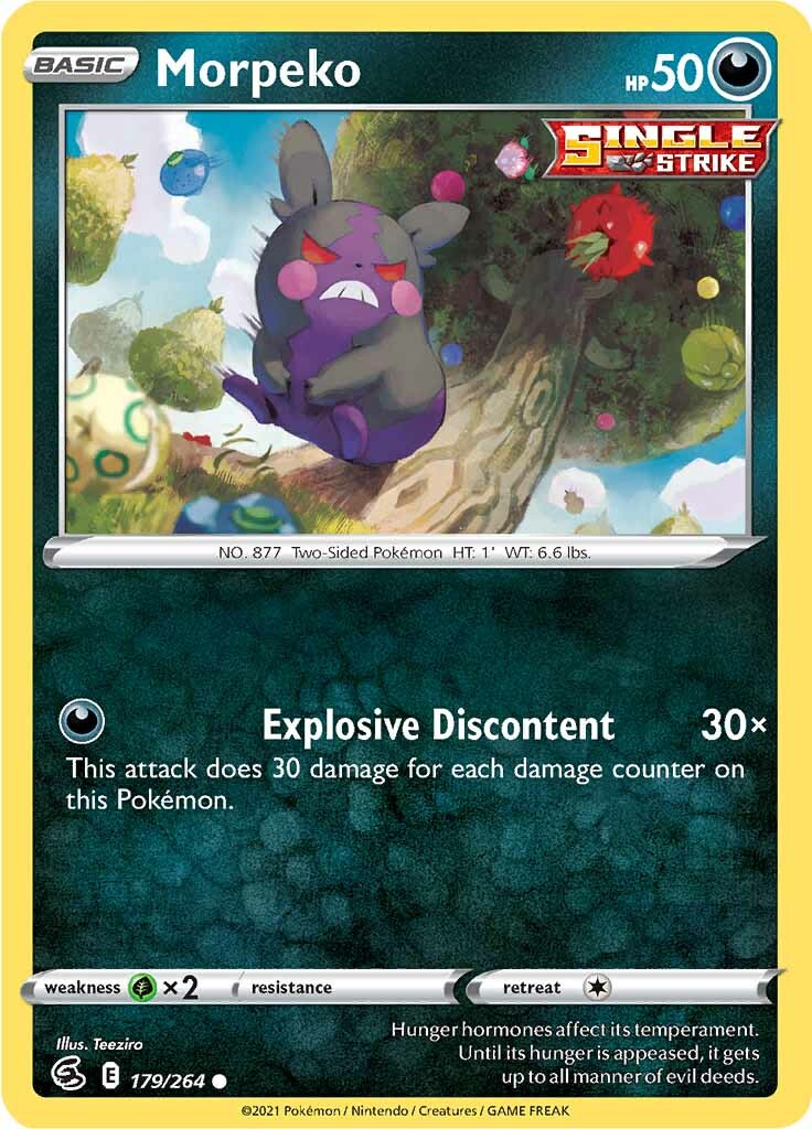Morpeko (179/264) [Sword & Shield: Fusion Strike] | Devastation Store