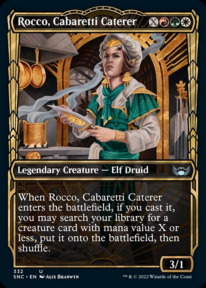 Rocco, Cabaretti Caterer (Showcase Golden Age) [Streets of New Capenna] | Devastation Store