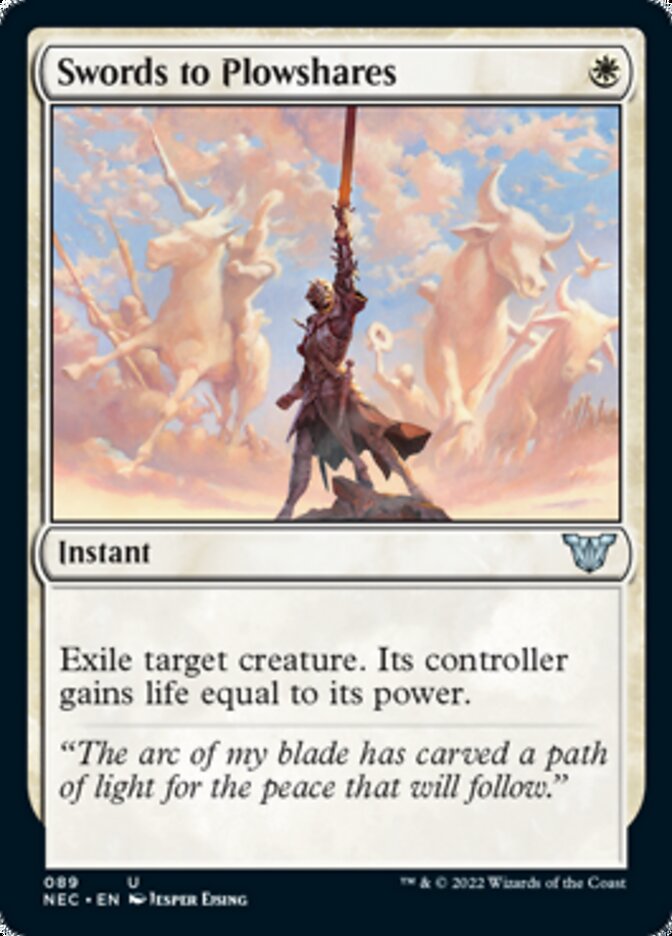 Swords to Plowshares [Kamigawa: Neon Dynasty Commander] | Devastation Store