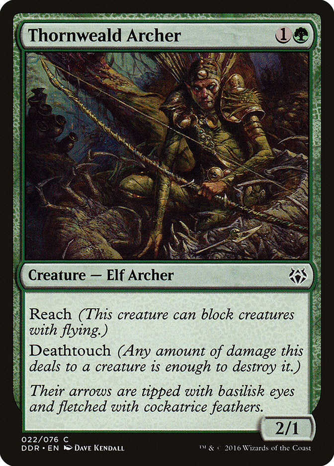 Thornweald Archer [Duel Decks: Nissa vs. Ob Nixilis] | Devastation Store