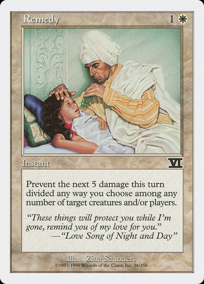 Remedy [Classic Sixth Edition] - Devastation Store | Devastation Store