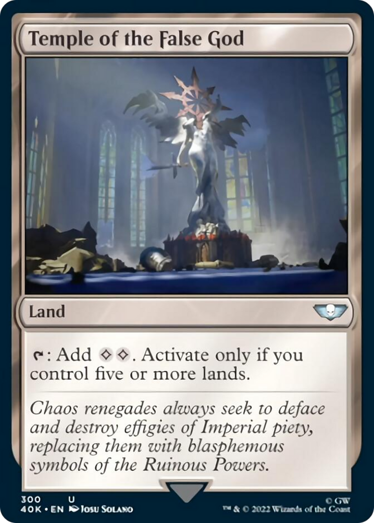 Temple of the False God [Universes Beyond: Warhammer 40,000] | Devastation Store