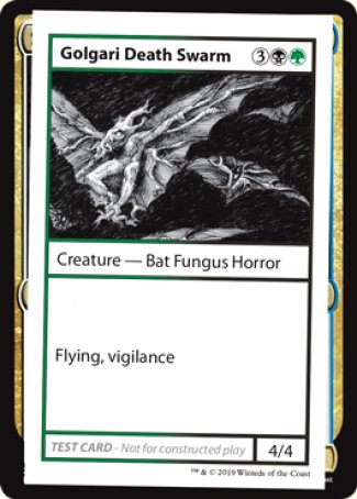 Golgari Death Swarm (2021 Edition) [Mystery Booster Playtest Cards] | Devastation Store