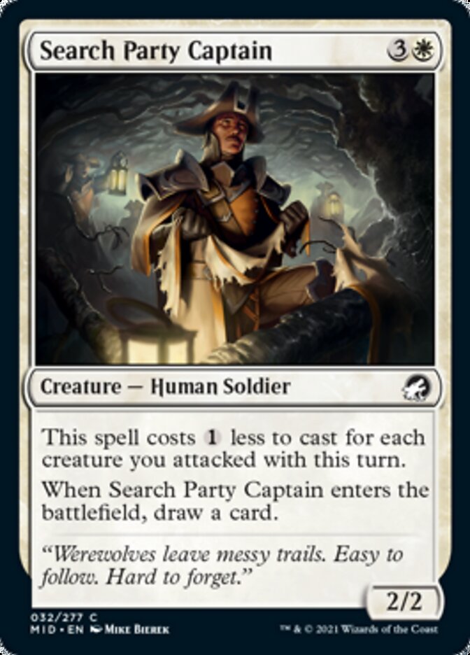 Search Party Captain [Innistrad: Midnight Hunt] | Devastation Store