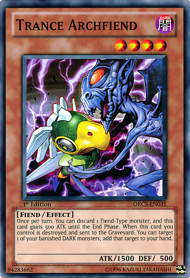 Trance Archfiend [ORCS-EN035] Common | Devastation Store