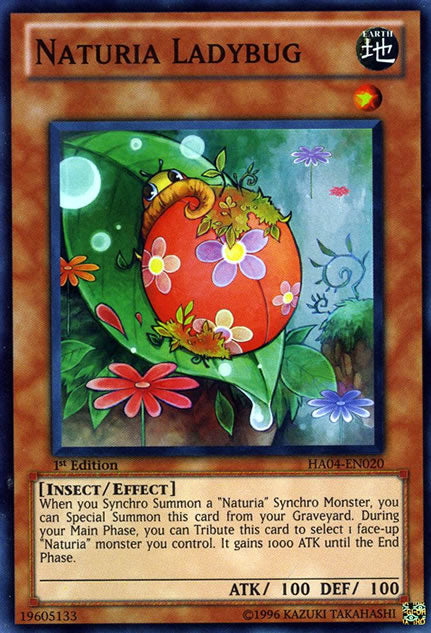 Naturia Ladybug [HA04-EN020] Super Rare | Devastation Store