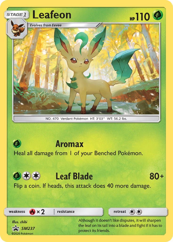 Leafeon (SM237) [Sun & Moon: Black Star Promos] | Devastation Store