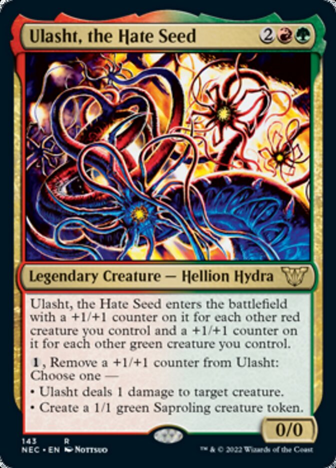 Ulasht, the Hate Seed [Kamigawa: Neon Dynasty Commander] | Devastation Store