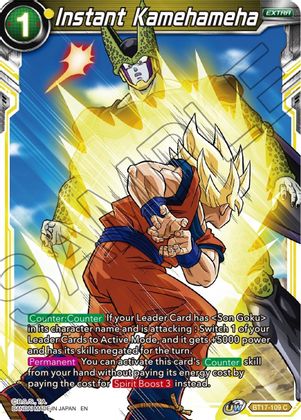 Instant Kamehameha (BT17-109) [Ultimate Squad] | Devastation Store