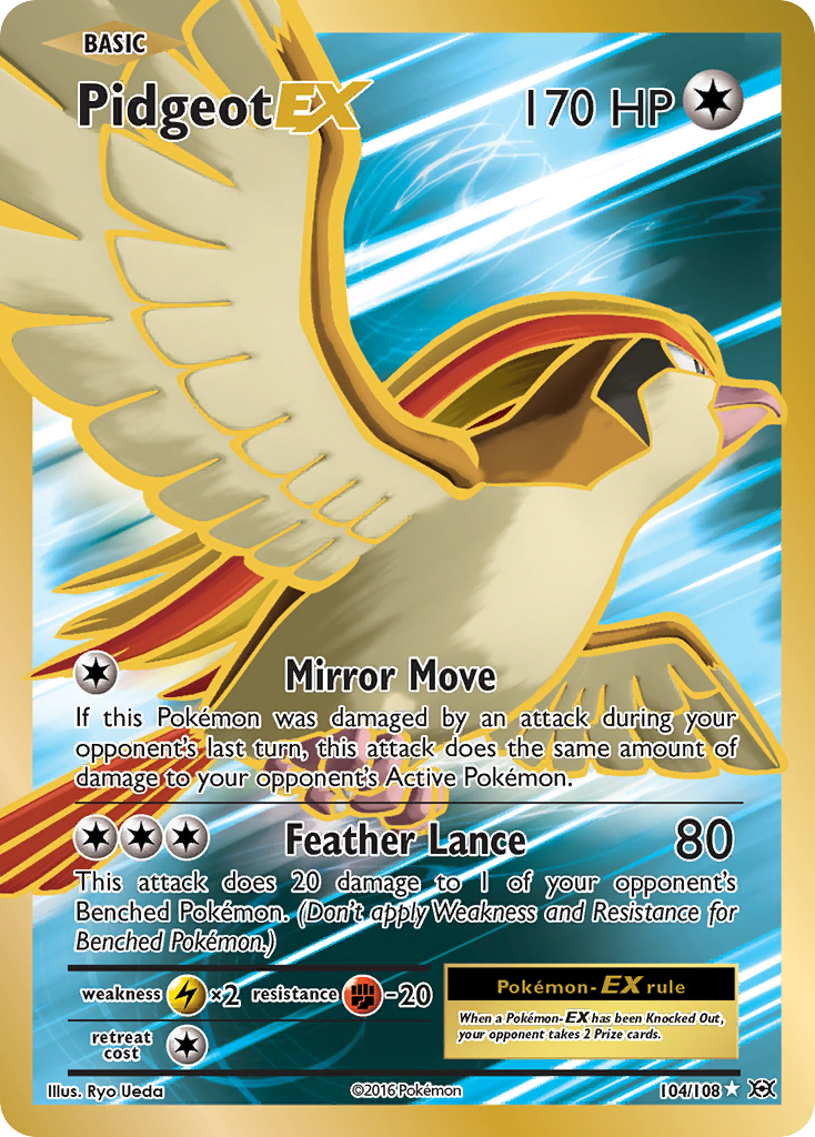 Pidgeot EX (104/108) [XY: Evolutions] | Devastation Store