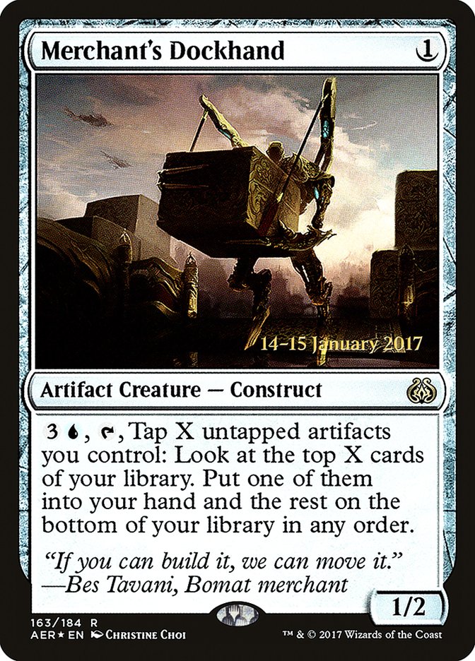 Merchant's Dockhand  [Aether Revolt Prerelease Promos] - Devastation Store | Devastation Store