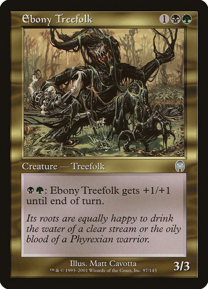 Ebony Treefolk [Apocalypse] - Devastation Store | Devastation Store