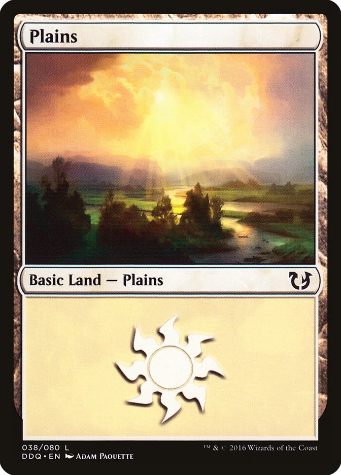 Plains (38) [Duel Decks: Blessed vs. Cursed] | Devastation Store