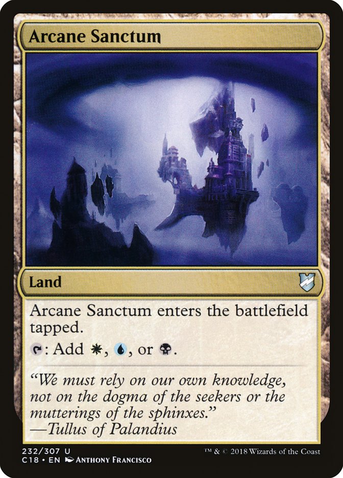 Arcane Sanctum [Commander 2018] | Devastation Store