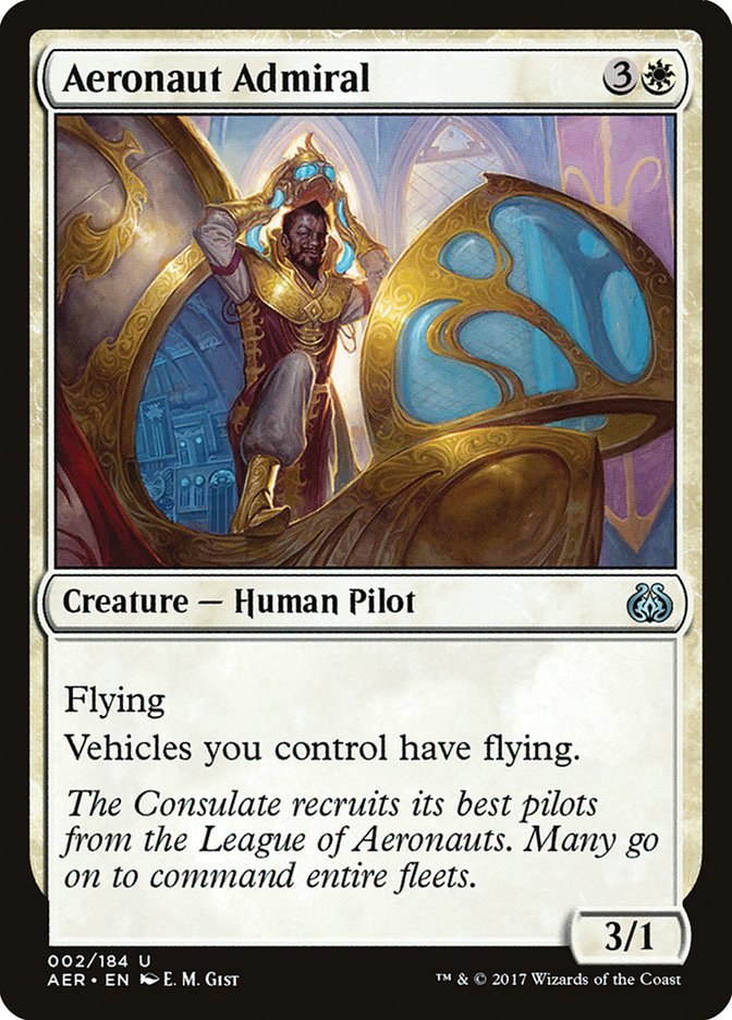 Aeronaut Admiral [Aether Revolt] | Devastation Store