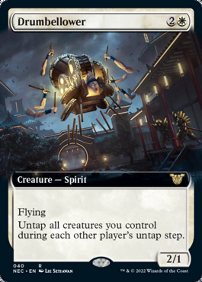Drumbellower (Extended) [Kamigawa: Neon Dynasty Commander] | Devastation Store