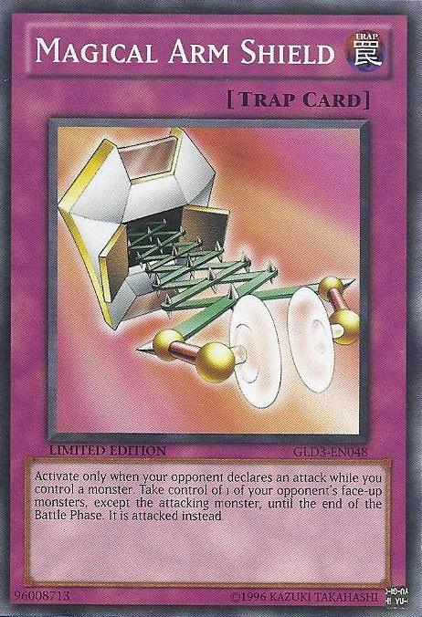 Magical Arm Shield [GLD3-EN048] Common | Devastation Store