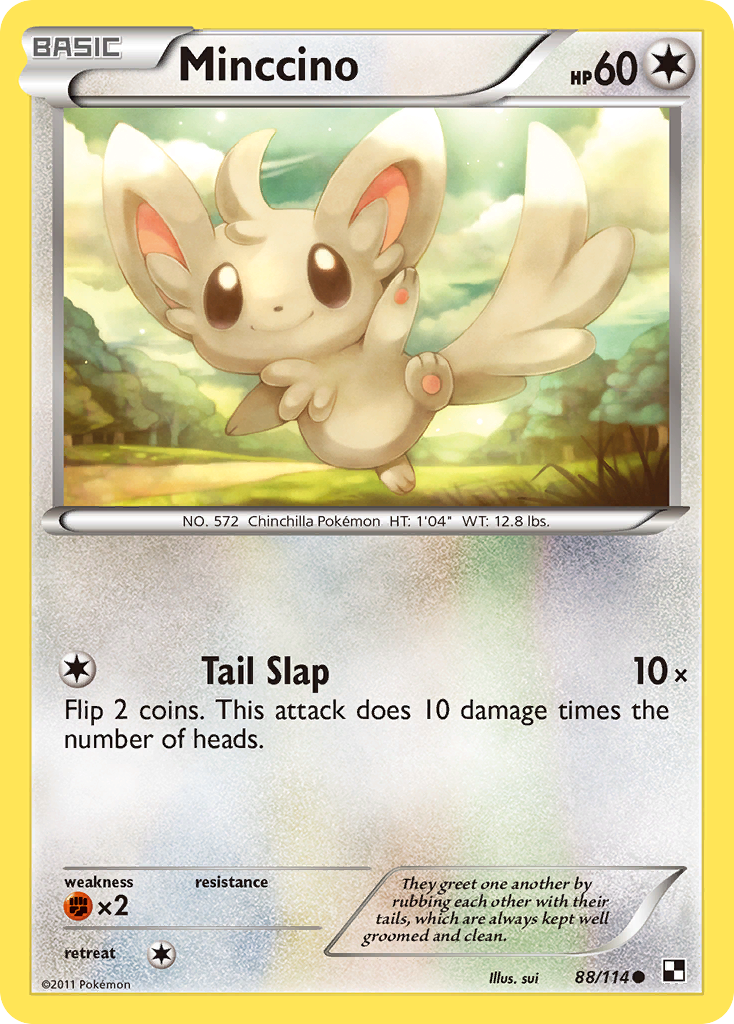 Minccino (88/114) [Black & White: Base Set] | Devastation Store